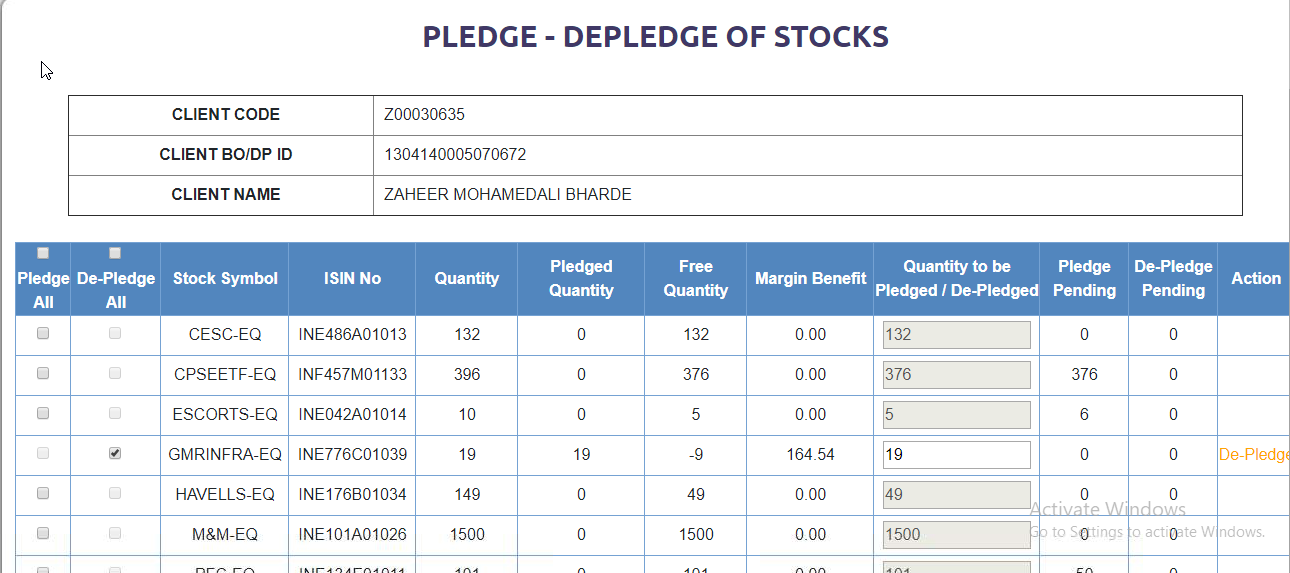 pledge depledge-process